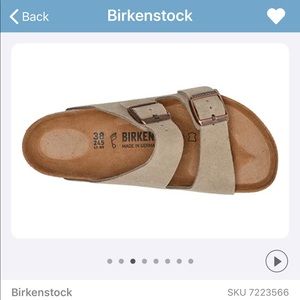 Birkenstock Arizona - Suede (Unisex) Size EU 38